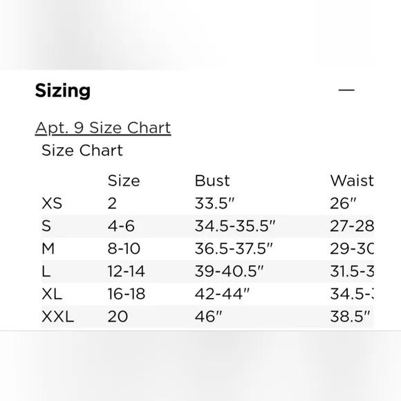 COPY - Apt. 9 Fit & Flare Dress With Pockets Size M - Picture 6 of 6